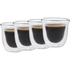 La Cafetière Køkkentilbehør La Cafetière Dobbeltvægget Espressoglas 7.5 cl 4 Stk Espressokop