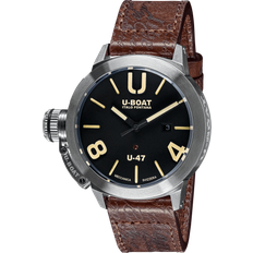 U-Boat Wrist Watches U-Boat Classico Analog Swiss Automatic with Leather Bracelet 8105, Brown