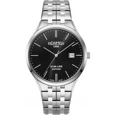 Roamer Klockor Roamer Analog Klocka För Män Med Läderarmband 512833