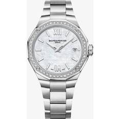 Baume & Mercier Watches Baume & Mercier Ladies Riviera Diamond Set Mother-Of-Pearl 10662