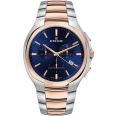 Edox Watches Edox Les Bemonts Chrono Blue