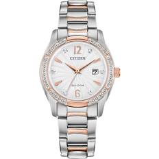 Citizen Relojes de pulsera Citizen Ladies Eco-Drive Crystal Case