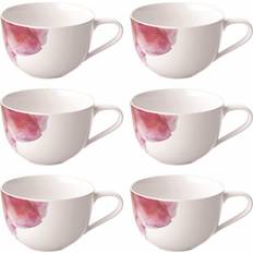 Mit Unterteller Kupfer Villeroy & Boch rose garden frühstücksobertasse 0,45 Becher