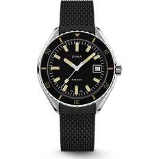 Doxa Wrist Watches Doxa Doxa Sub 200 Sharkhunter Rubber Black
