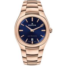 Edox Women Wrist Watches Edox Les Bemonts Ultra Slim Blue