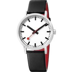 Mondaine Wrist Watches Mondaine Classic Pure St. Brushed/White