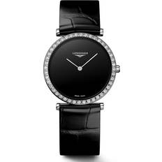 Watches Longines La Grande Classique Ladies' Black Leather