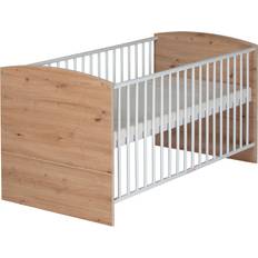 Weiß Gitterbetten Schardt Babybett Pepe 70x140