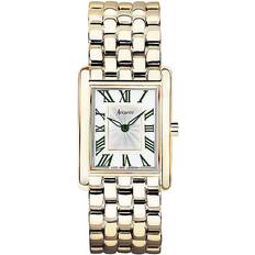 Rectangle White Gold Tone Bracelet