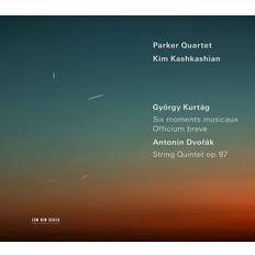 Parker Quartet, Kim Kashkashian GYORGY KURTAG: MOMENTS MUSICAUX And OFFICIUM BREVE CD (Vinyl)