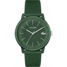 Lacoste Analog Quartz Klocka För Kvinnor Med Grönt Silikonarmband 2011238