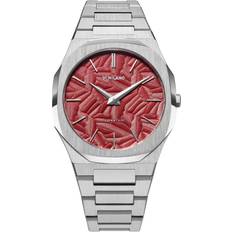 D1 Milano Klockor D1 Milano Herrklocka Ultra Thin Barn Red Ø 40 mm