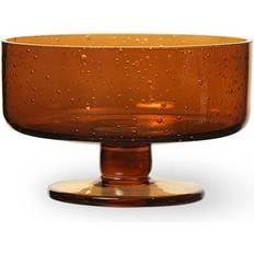 Cuencos de postre ferm LIVING Copa Para Oli 54 cl Amber Cuenco de postre