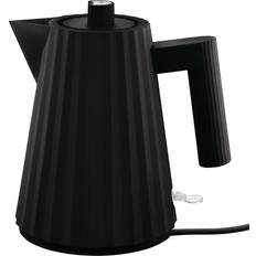 Acero Bandejas de servicio Alessi Moiré Tablett 45x34 cm - Schwarz/Epoxidharzlackiert/Mit Reliefdekor/LxB Bandejade servicio