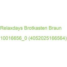 Bambus Brotkästen Relaxdays braun Brotkasten