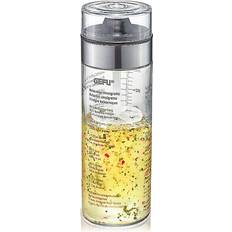Plast Cocktailshakers GEFU Dressingshaker 350 ml Glas Plastik Silikone Cocktailshaker