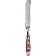 Marrón Cuchillos de mantequilla Gräwe Buttermesser Nürnberg Edelstahl Brauner Griff Cuchillo de mantequilla