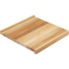 Metaal Serveerschalen Metaltex Beukenhouten Plank 35x35x2 cm