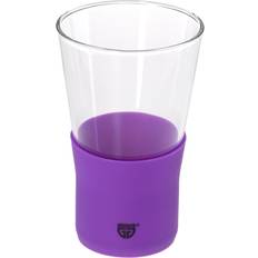 Bon_marché Verres Gräwe Wasserglas 350 ml, Lila Verre