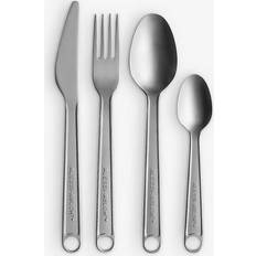 Métal Couverts Alessi Conversational Objects Table Set 4 pcs - Argent Service de couverts