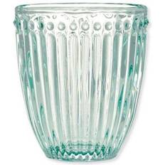 Greengate Glas Greengate Vandglas, Alice, Cool mint Drikkeglas