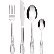 Bambù Set posate Gräwe Besteckset Stralsund 24-teilig 6 Personen Edelstahl Set posate 24pcs