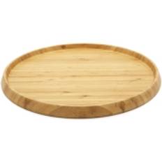 Bredemeijer 174002 Bandeja De Servir Clásica Alrededor Madera Bandejade servicio