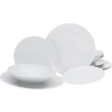 CreaTable Sofia White Tellerset 12-tlg Service