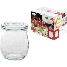 Keittiötarvikkeet Weck Preserving Jars with Glass Lids 220 ml Pack of 12 Kitchen Container