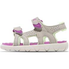 Timberland 24 Sandaler Timberland Kids' Perkins Row 2-Strap Sandal, 25, Pure Cashmere
