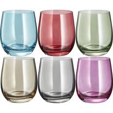 Leonardo Glas Leonardo Flerfarvet Glas Rund 267 mm x 178 mm Set of 6 Tumblerglas