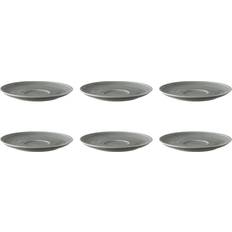 Harmaa Aluslautaset Seltmann Weiden Terra Pearl Grey Ø 16.5 cm 6-pack