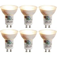 Luedd Set van 6 GU10 dimbare lampen 6W 450 lm 2700K