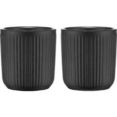 Bodum Cups Bodum Douro Black Mug 10cl 2pcs