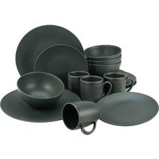 Komplett Soft Touch Black 16 Delar