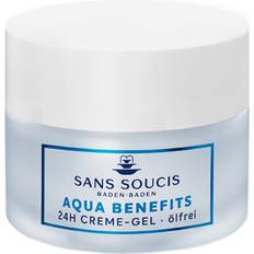 Olio Creme Viso Sans Soucis AQUA BENEFITS 24h Creme-Gel Ölfrei 50 ml