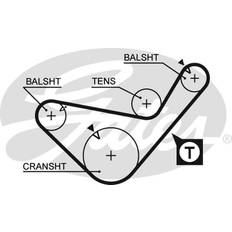 Tørkeutstyr Gates Zahnriemensatz HYUNDAI,KIA,MITSUBISHI K025435XS 5435XS,5436XS,T42129
