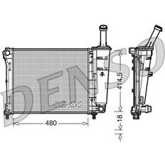 Auto Intercooler Denso DRM09161 Radiatore Motore 500 C Cabrio