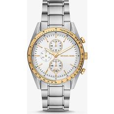 Watches Michael Kors Accelerator Chronograph Silver-Tone 42mm Silver-Tone Silver-Tone