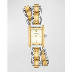 Tory burch women watch Tory Burch The Eleanor 3-in-1 Two-Tone Bracelet 19mm Multicolor Multicolor
