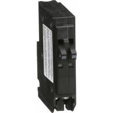 Electrical Accessories Square D 20/20 amps Tandem Single Pole Circuit Breaker