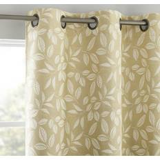 Gold Curtains & Accessories Sun Zero Satti Embroidered Leaf Total