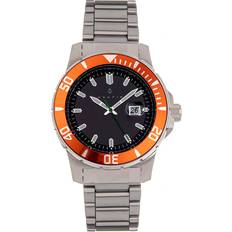 Nautis Admiralty Pro 200 armbandhorloge met datum Oranje One Size