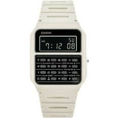 Casio Herr Vintage CA53W-1 Miniräknare Klocka Beige Kvartsur