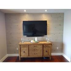 Acoustic Panels Timberchic Pine Wooden Wall Planks Peel and Stick Application Pebble