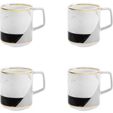 Coffee mug set of 4 Vista Alegre Carrara Coffee Mugs, Set Of 4 Cup