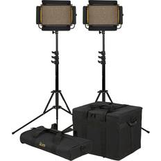 Lighting & Studio Equipment Ikan Onyx Half x 1 Bi-Color 2-Point LED Light Kit