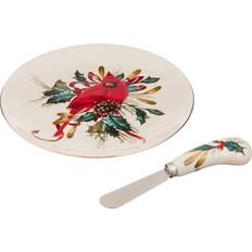 Brown Knife Lenox 863974 Winter Greetings Cheese Knife