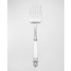 Blue Serving Forks International Danish Large Hollow Serving Fork