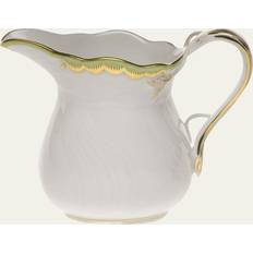 Princess Victoria Green Cream Jug